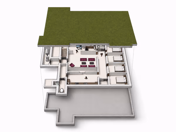 Long-term value of in-situ concrete underground structures